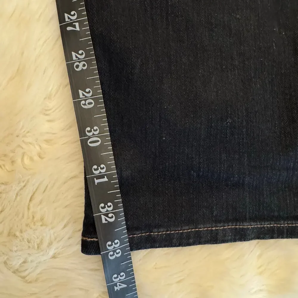 Wrangler Straight Fit Dark Wash Denim Jeans 38X32